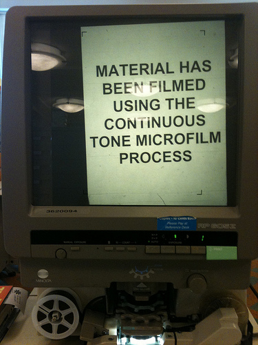 Microfilm Processing