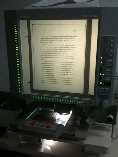 Microfiche Scanning